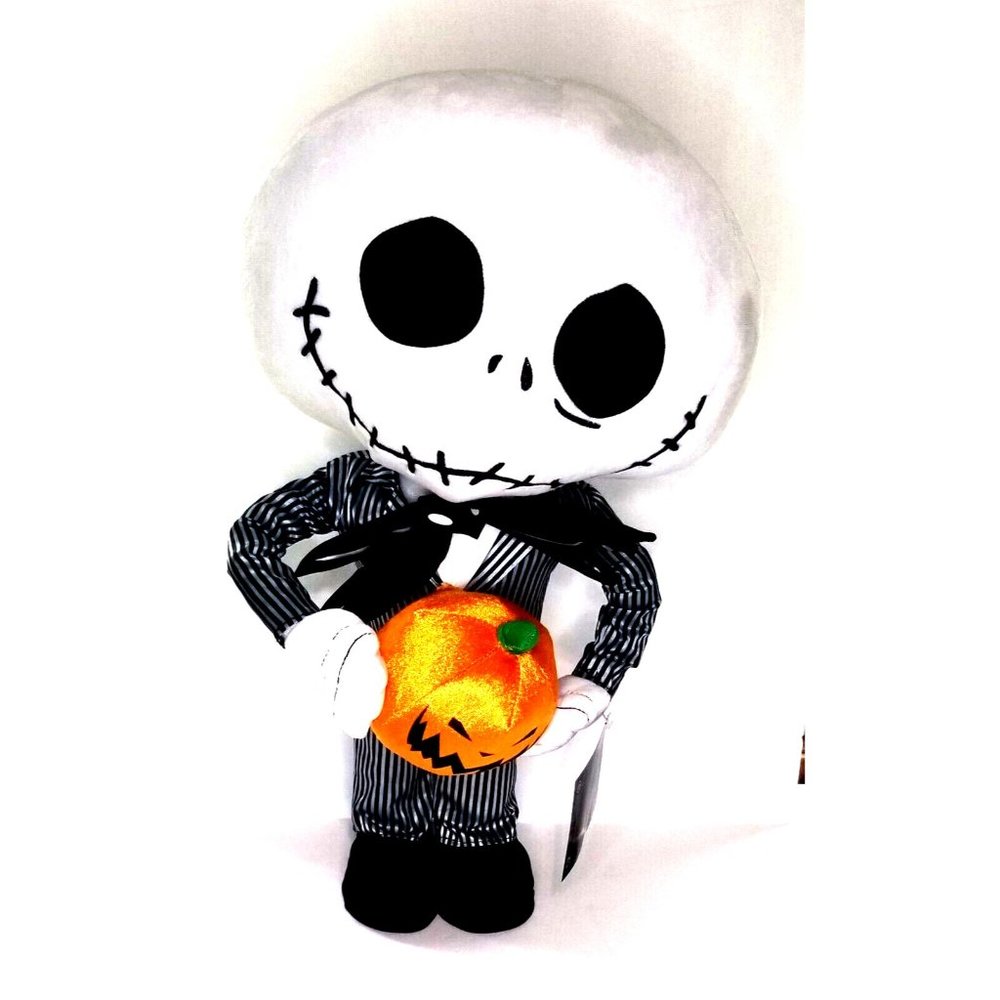 GEMMY The Nightmare Before Christmas Jack Skellington Halloween Greeter